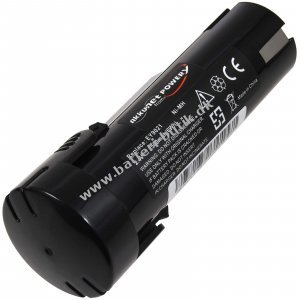 Batteri til Vrktj Panasonic Stav EY9021 2,4V 2500mAh