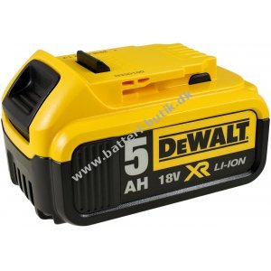 Batteri til Værktøj Dewalt 18V til XR Batteri-maskiner 5,0Ah Li-Ion :: Hurtig levering