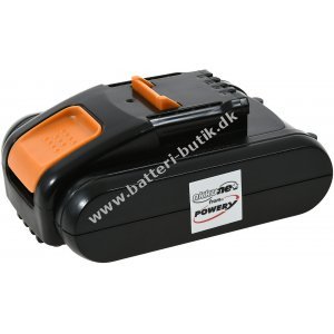 Batteri passer til Robotplneklipper Worx Landroid L1000,  Landroid L1500 2019, Type WA3601 m.fl.