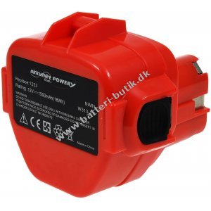 Batteri til Makita 6216DWFE 1500mAh