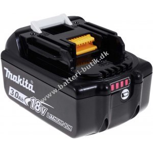 Batteri til Makita BlockBatteri BJR181 3000mAh Original
