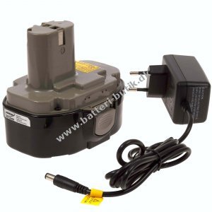 Batteri til Makita elektronisk 6390DWALE Li-Ion inkl. oplader