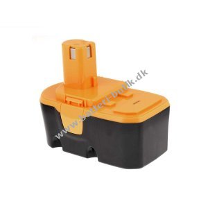 Batteri til  Ryobi One+ Batteri-fugepistol CCG-1801M 3000mAh NiMH