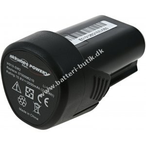 Batteri passer til Værktøj Würth S10-A Power, Type 0700996210
