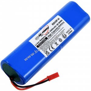 PowerBatteri Passer til Robotstøvsuger iLife V5s Pro V3s Pro V8s Typ 18650B4-4S1P-AGX-2