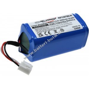 PowerBatteri til Robotstøvsuger Severin Chill RB 7025, RB 7022