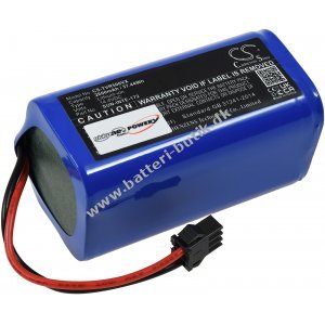 Batteri passer til Robotstøvsuger Tesvor X500, X500 Pro, X580, Type SUN-INTE-172