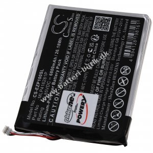 Batteri kompatibelt med ezviz Type MLP416281P
