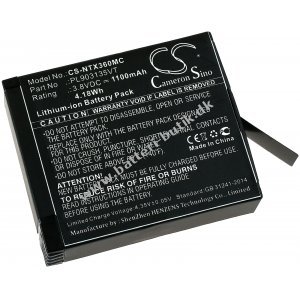 Batteri kompatibel med Insta360 Type PL903135VT
