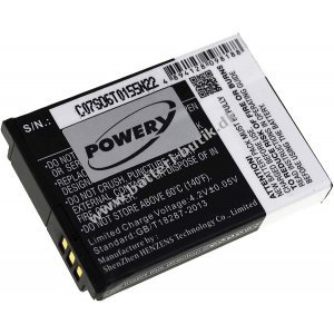 Batteri til Zoom Q4 / Type BT-02