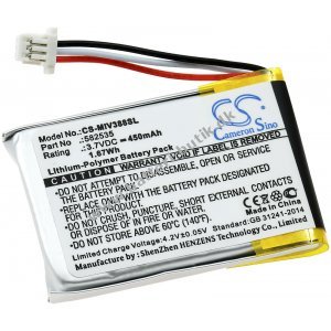 Batteri til Mio Type (1ICP6/26/36)
