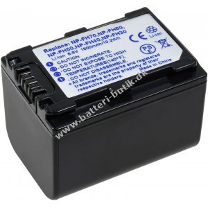 Batteri til Video Sony DCR-DVD406E 1300mAh