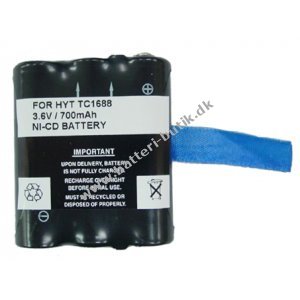 Batteri til HYT TC1688/ Type TB-61