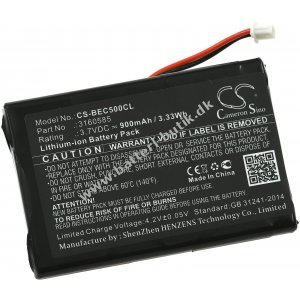 Batteri passer til Trdls telefon Bang & Olufsen Beocom 5 / Type 3160585