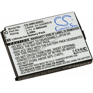 Batteri kompatibel med Swissvoice Type C8425
