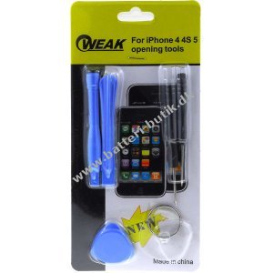 Powery sæt til Iphone 4, 4s, 5, 5c, 5s, ,6, 6 Plus