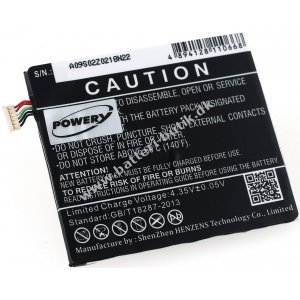 Batteri til Smartphone HTC Typ B0PKX100