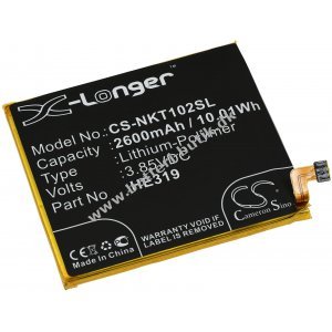 Batteri passer til Smartphone Nokia 3 / TA-1020 / TA-1032 / Type HE319 osv.