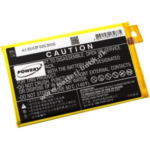 Batteri til Smartphone ZTE Blade A2 Plus / Type Li3949T44P8h945754