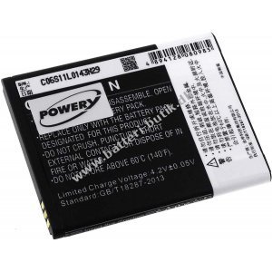 Batteri til Gigabyte Gsmart Rio R1 / Type SRB-01