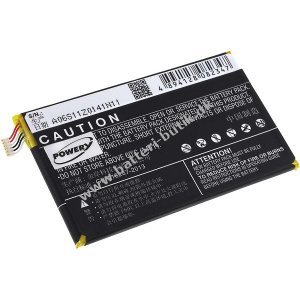 Batteri til Alcatel One Touch 8020 / Type TLp034B2