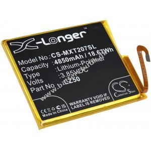 Batteri kompatibel med Motorola Type SB18C74374