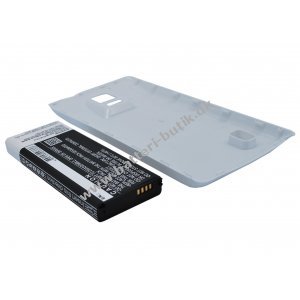 Batteri til Samsung SM-N910A 6000mAh Hvid