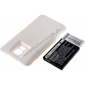 Batteri til Samsung GT-I9600 Hvid 5600mAh