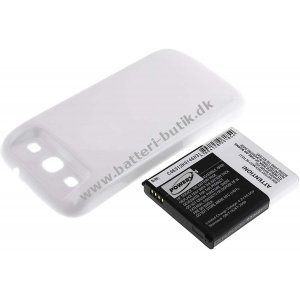 Batteri til Samsung SGH-T999V Hvid 3300mAh