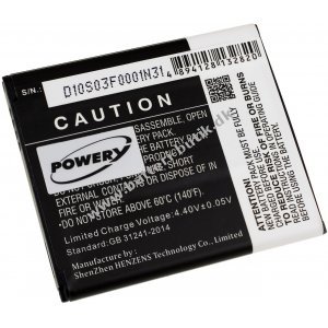 Batteri til Smartphone Samsung Type EB-BJ100CBZ med NFC Chip