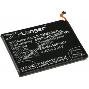 Batteri kompatibel med Samsung Type EB-BG580ABU