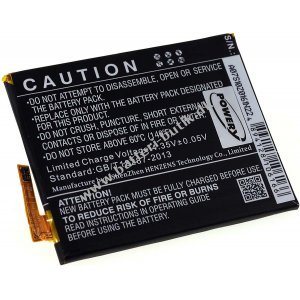 Batteri til Sony Ericsson Typ LIS1576ERPC