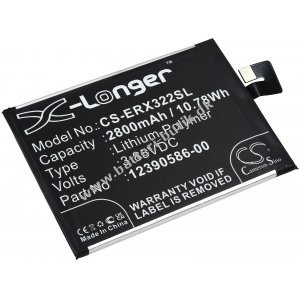 Batteri kompatibel med Sony Type 12390586-00