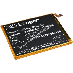 Batteri kompatibel med ZTE Type Li3931T44P8h806139