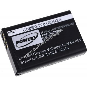 Batteri til Garmin Alpha 100 handheld