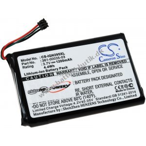 Batteri til Navigation GPS Garmin nvi 2495 LMT