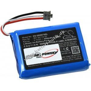 Batteri kompatibel med Garmin Type 361-00114-00