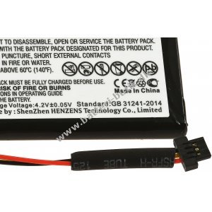 Batteri til GPS Navigation TomTom N14644