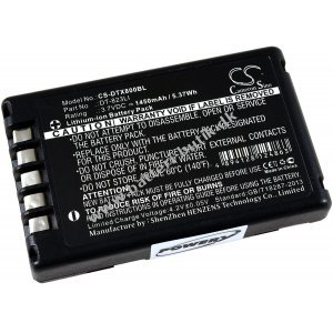 Batteri til Casio Type DT-823LI