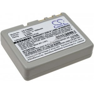 Batteri passer til Barcode-Scanner Casio IT-800, IT-600, IT-300, Typ HA-D20BAT