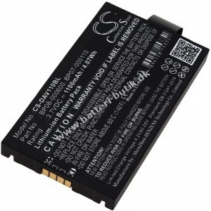 Batteri kompatibel med Datalogic Typ BP07-000110