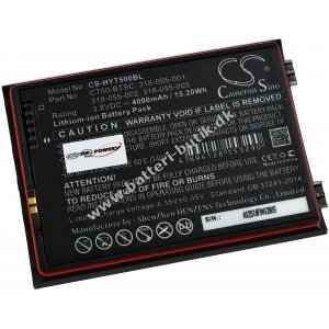 Batteri kompatibel med Honeywell Type 318-055-002