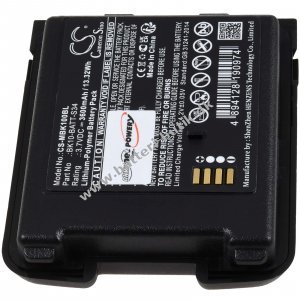 Batteri kompatibel med M3 Mobile Typ BK10-BATT-S34