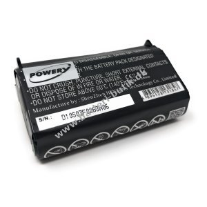 Batteri til Barcode-Scanner Nautiz X7