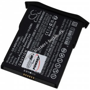 Batteri til NCR Orderman 7 7 MSR Barcode-Scanner