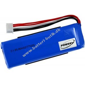 Batteri til JBL Typ GSP1029102A (Vr opmrksom p polariteten)