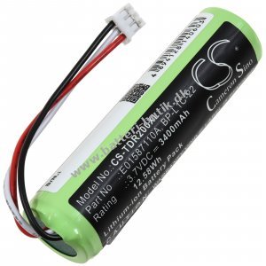 PowerBatteri til Recorder Tascam MP-GT1 Typ BP-L1C-22