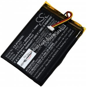 Batteri kompatibel med Nintendo Type BEE-003