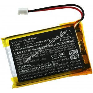 Batteri kompatibel med Sony Type KCR1410