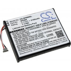 Batteri kompatibel med Sony Type SP86R